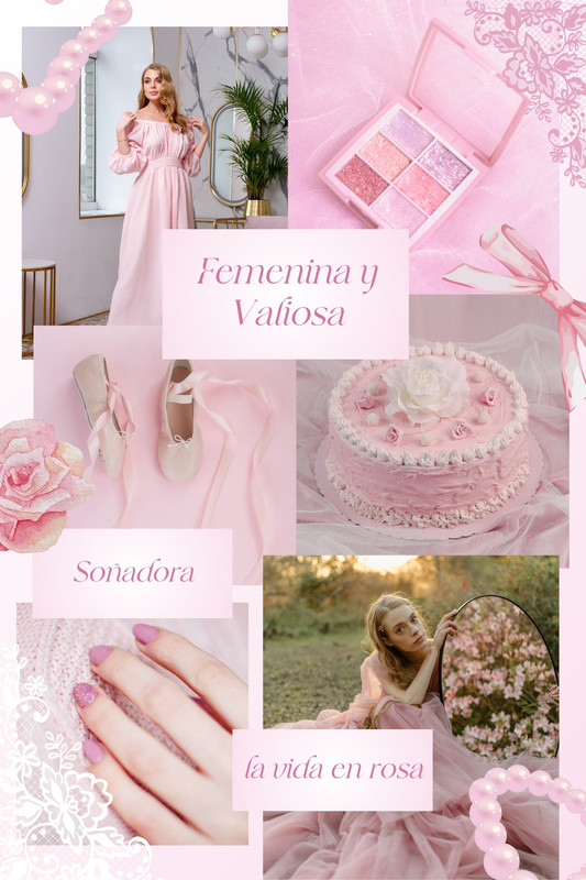 Plantillas para collage rosa gratis y editables | Canva