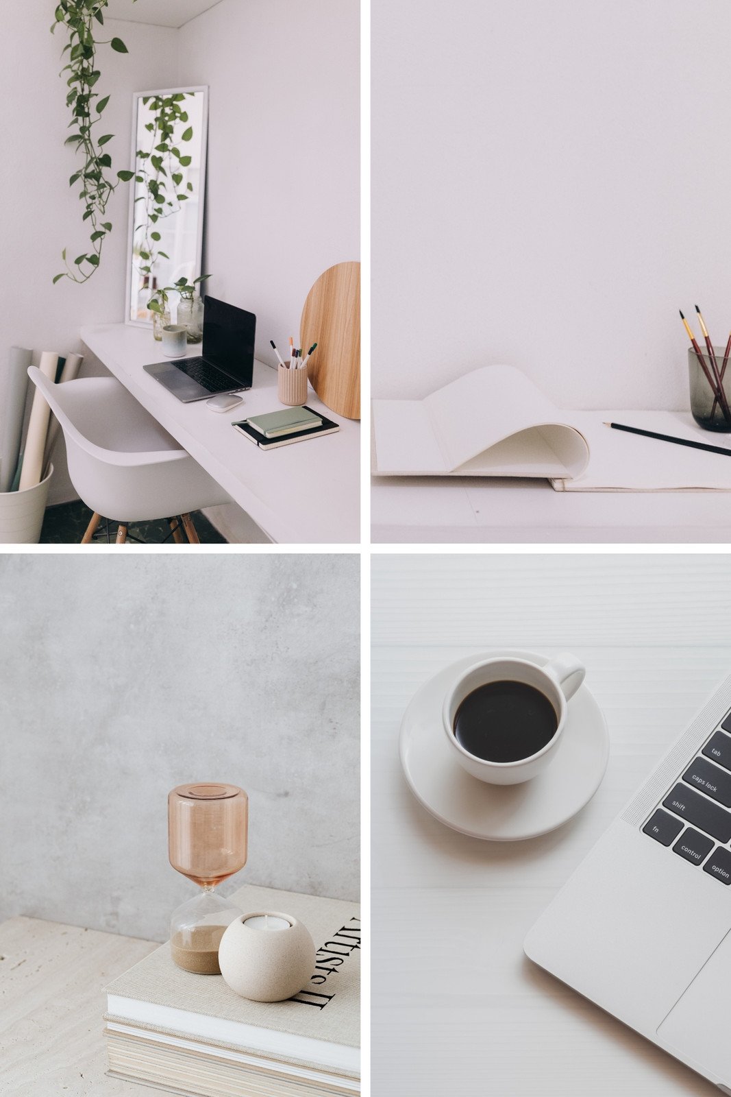 Beige Minimalist Mood Photo Collage