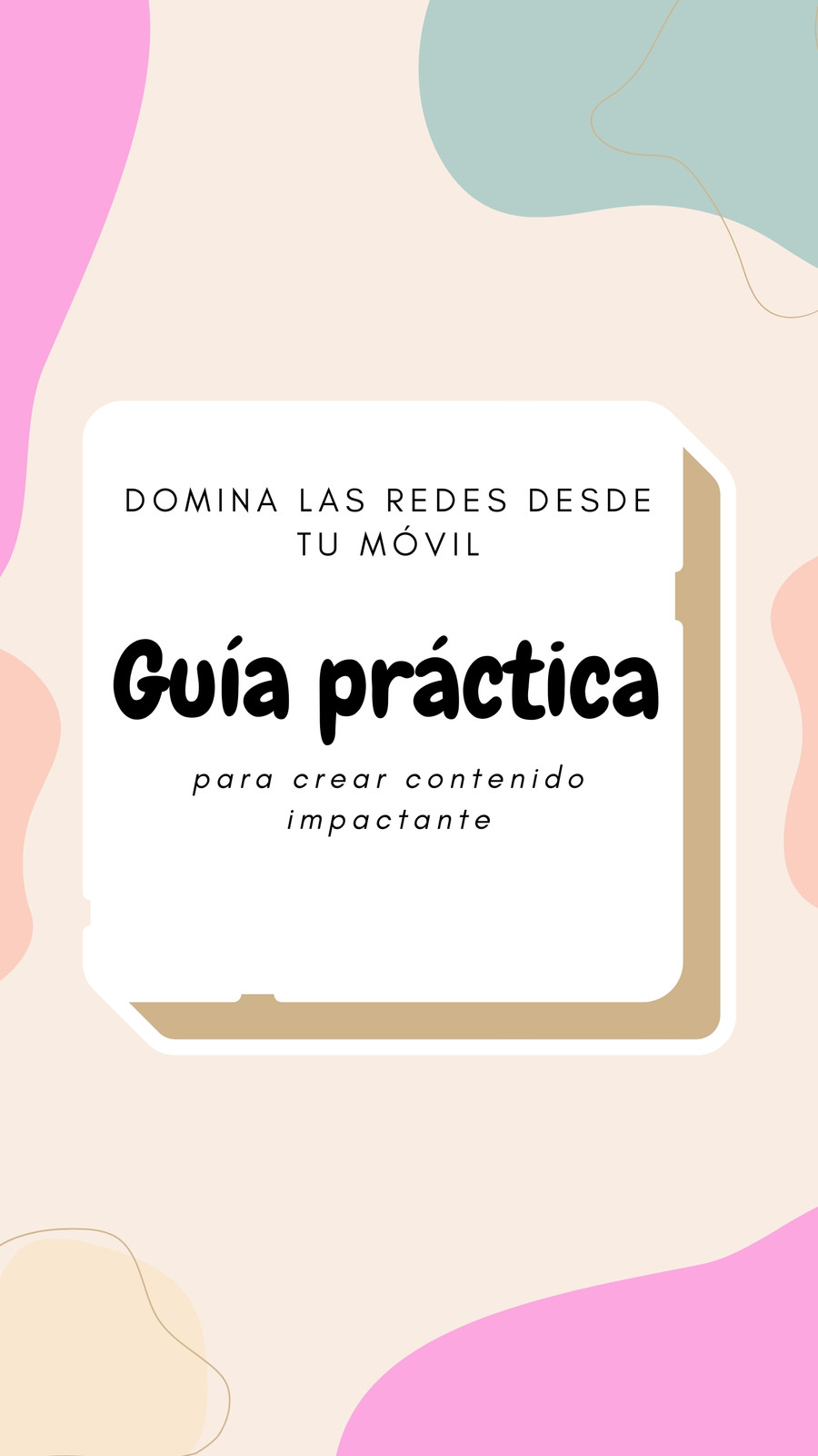 Vídeo para Móviles Tips y consejos para redes sociales minimalista pastel