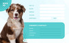 Free custom printable dog ID card templates | Canva