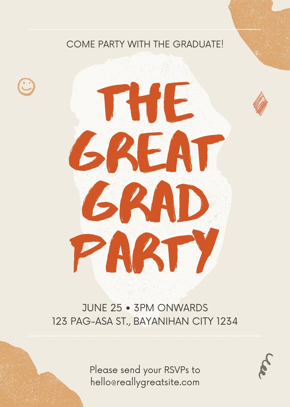 grad party card message Hello Love Goods Graduation Thank You Cards Personalized with Name and School, 5.5x4.25 Black and White Flat Thank You Note Cards with Envelopes : Office Products working student Discover 15 Graduation thank you