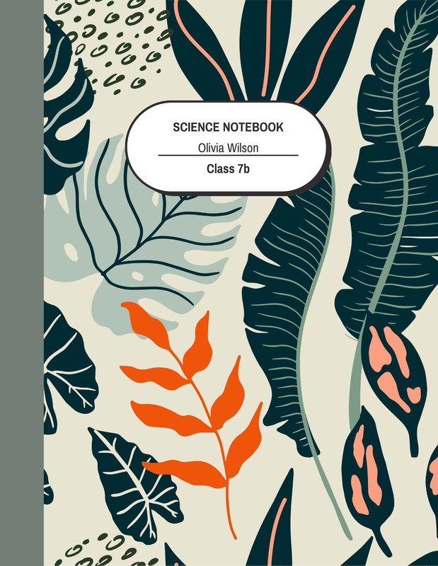 Page 2 - Free to edit and print science notebook templates | Canva