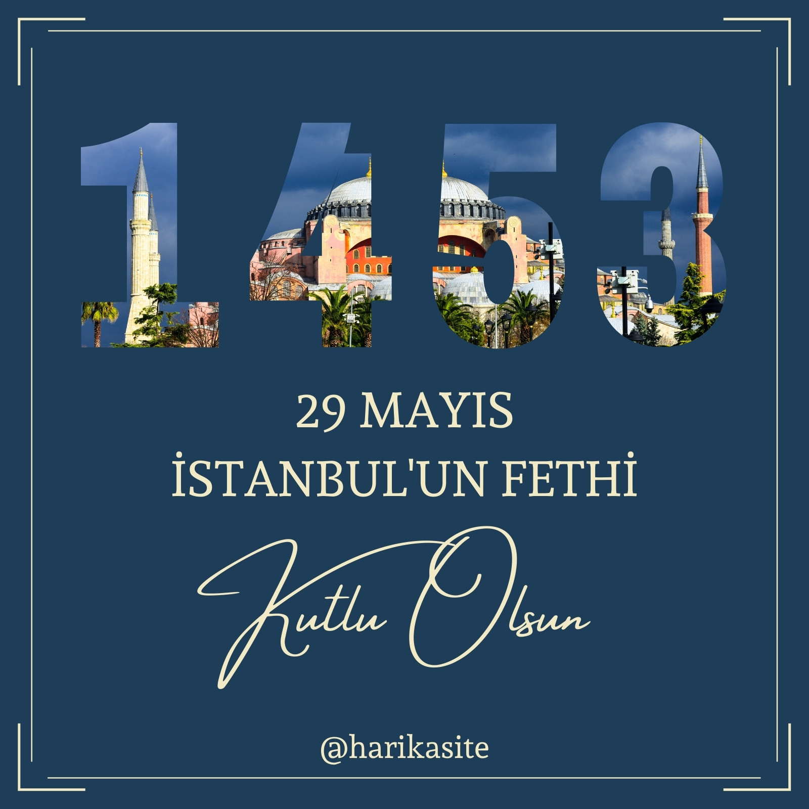 Ücretsiz İstanbul'un Fethi Şablonları | Canva