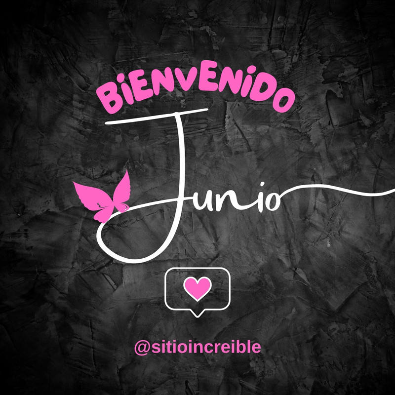 Plantillas bienvenido junio - Gratis y editables - Canva