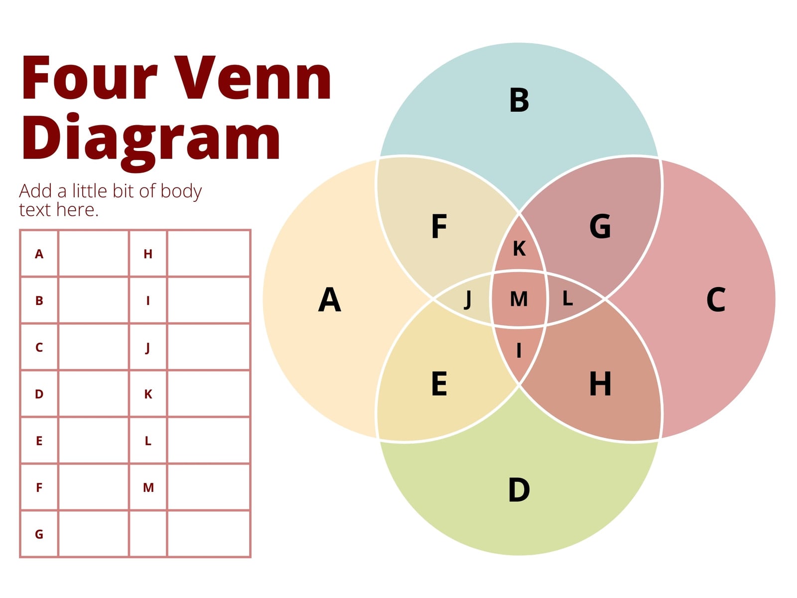 Page 2 - Free Venn diagram templates to customize and print | Canva