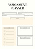 Assignment Card Layout Free and customizable assignment templates