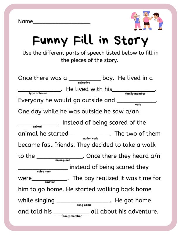 Free printable 3rd grade reading worksheet templates | Canva