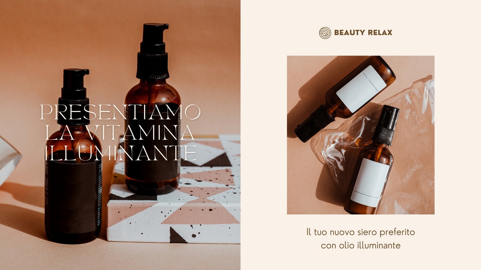 Beige Marrone Femminile Influencer Prodotto Video Promozione