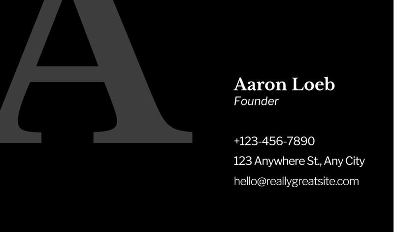 Free custom printable CEO business card templates | Canva