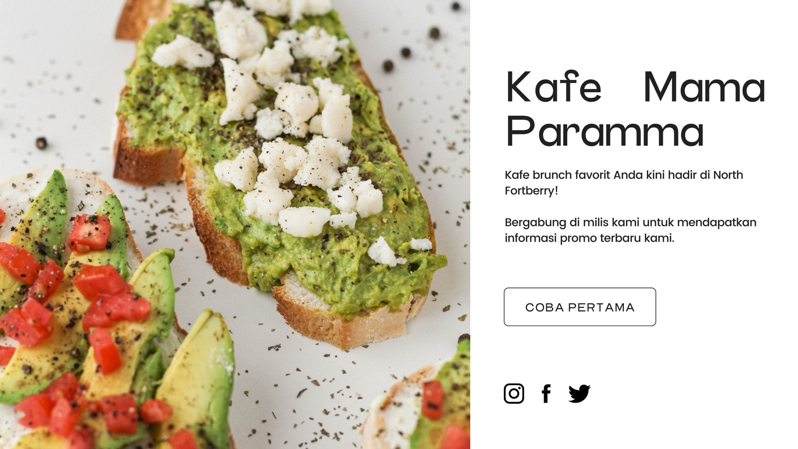 Situs Web Bisnis Makanan Putih Halus dan Sederhana Situs Web Bisnis Makanan Putih Halus dan Sederhana