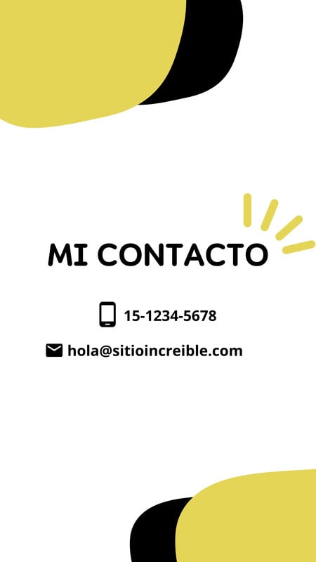Plantillas de contacto gratuitas y personalizables | Canva