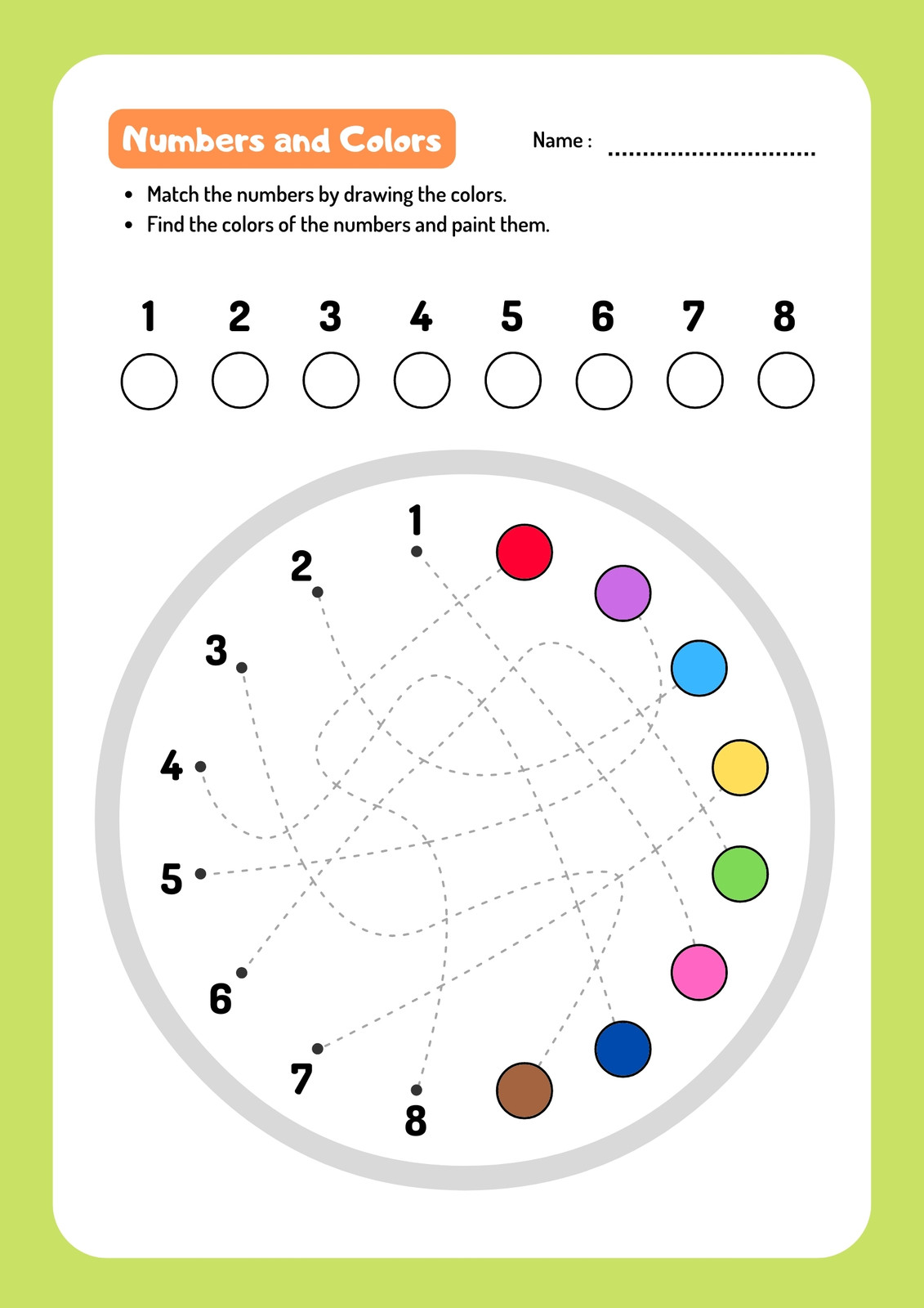 Easy Pattern Color Worksheet Page 14 - Free and customizable coloring templates | Canva