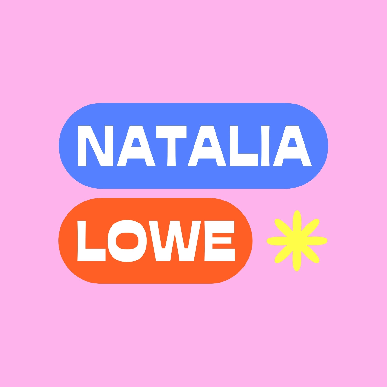 Pink Blue Orange Loud and Proud Beauty and Fashion YouTube Channel Logo