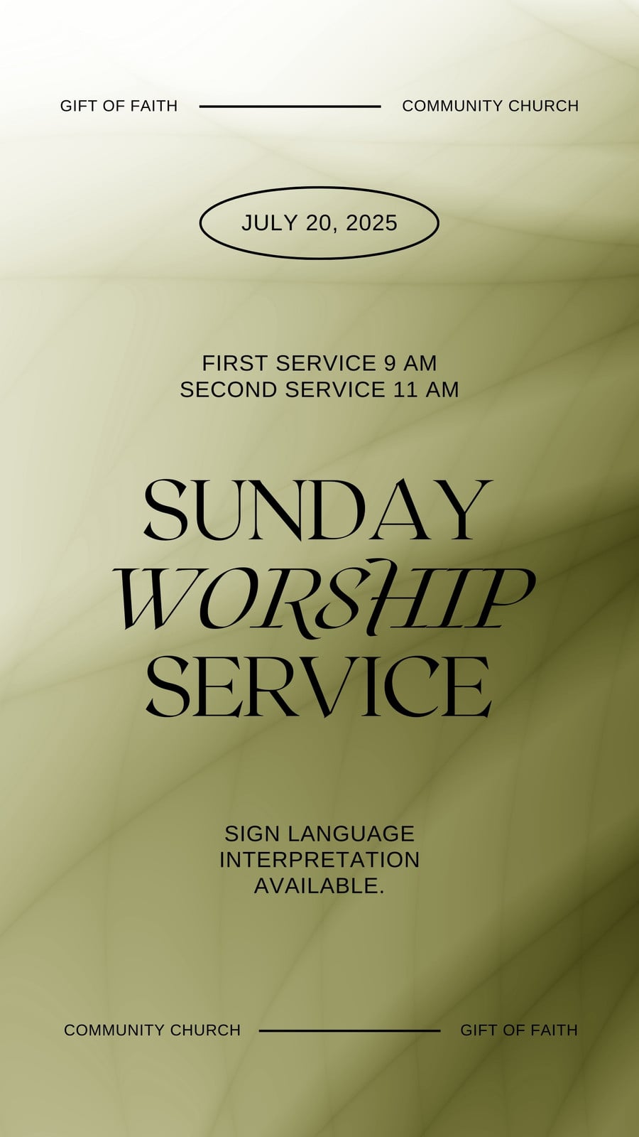 Page 5 - Free and customizable church templates | Canva