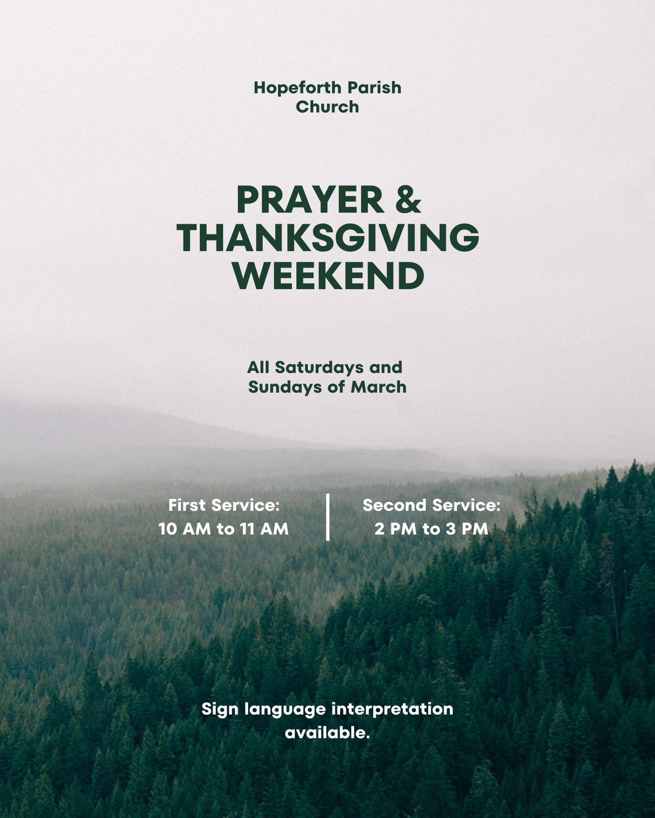 Page 3 - Free and customizable church templates | Canva