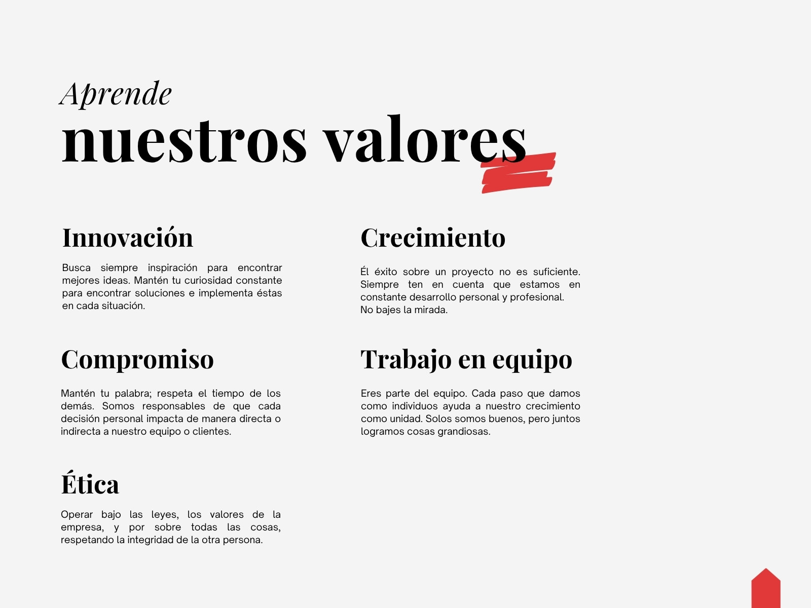 Gráfico de Presentación de Valores Moderna Blanco Negro Rojo