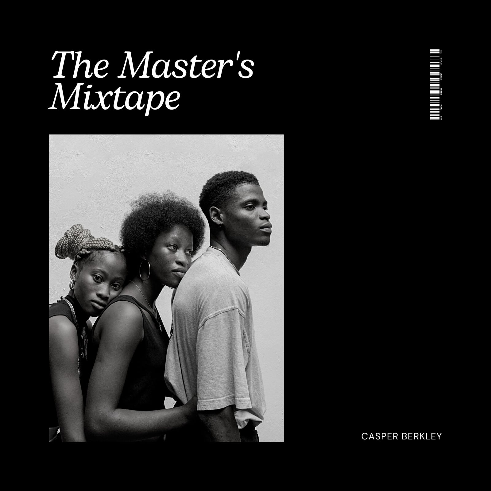 Black and White Minimal Typecentric General Hip-Hop Album Cover Black and White Minimal Typecentric General Hip-Hop Album Cover