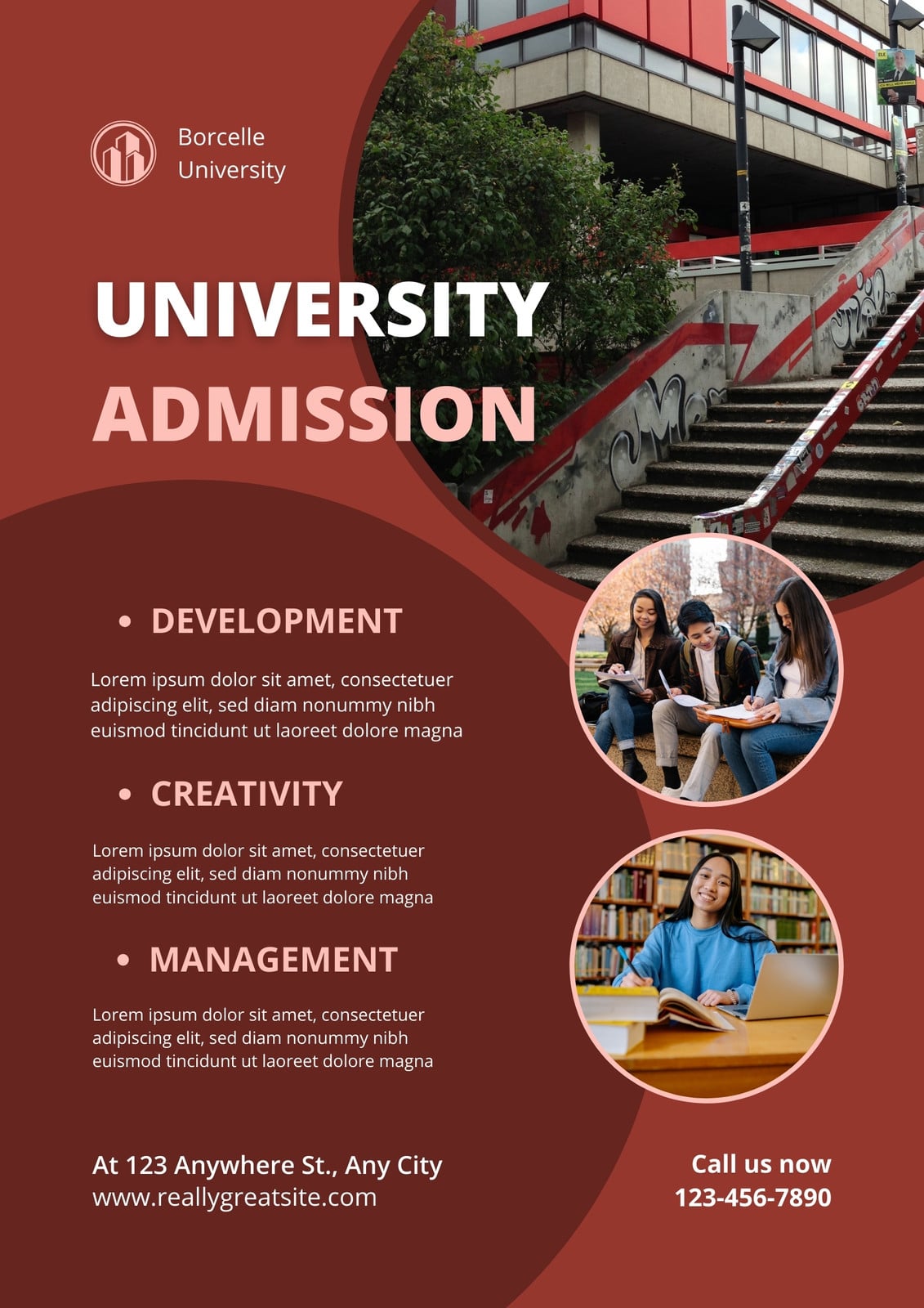 College Event Poster Canva