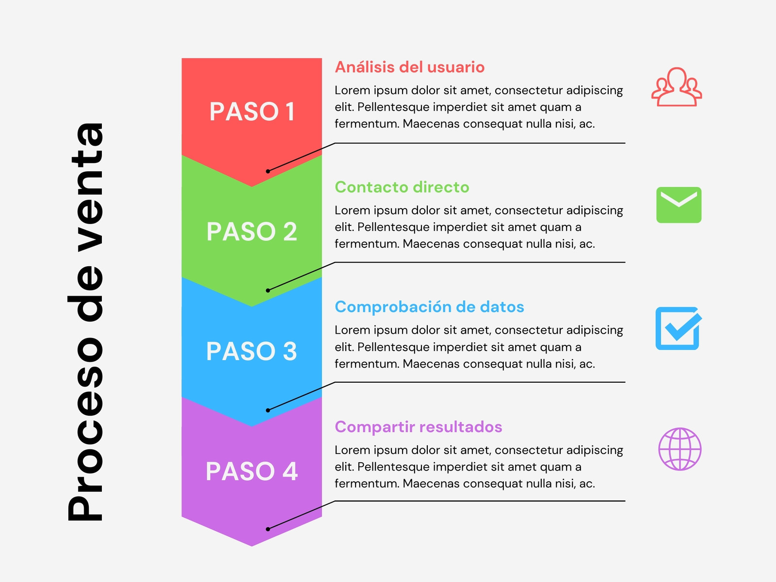 Gráfico Empresarial Instrucciones Paso a paso Corporativo Multicolor