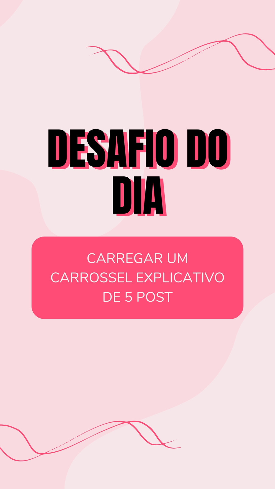 Modelos grátis e personalizáveis de desafio - Canva
