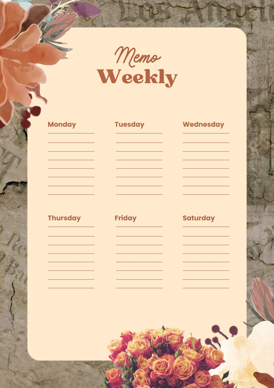 Page 3 - Free, professional and customizable memo templates | Canva