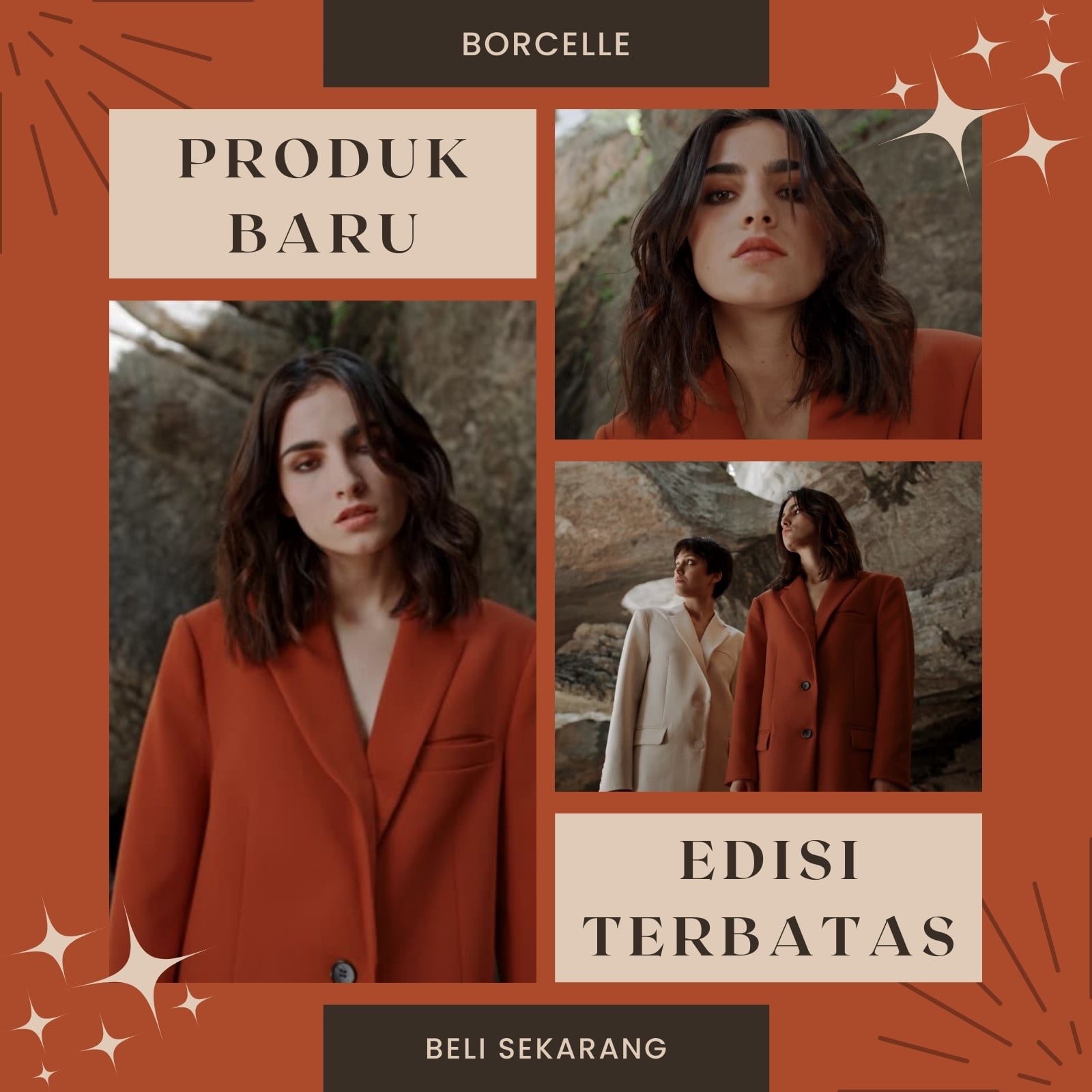 Oranye Minimalist Produk Pakaian Terbaru Video Collage Oranye Minimalist Produk Pakaian Terbaru Video Collage