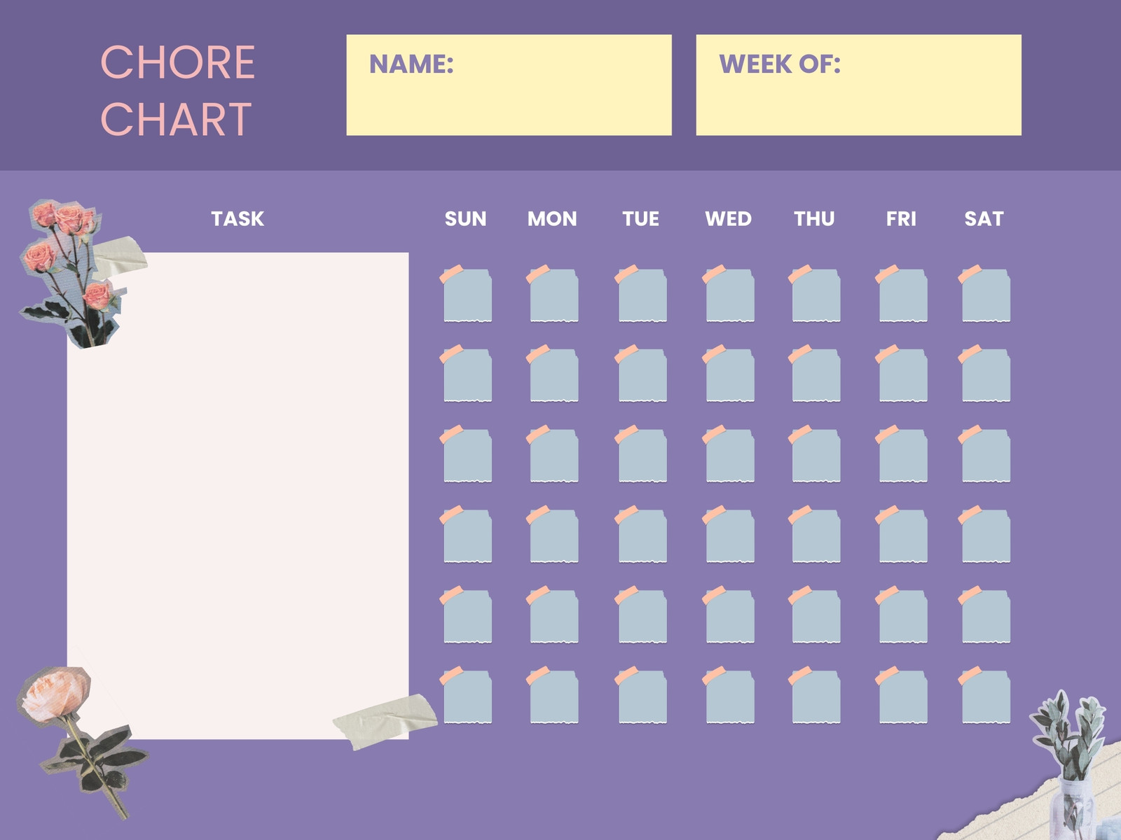 Graph Chore Charts