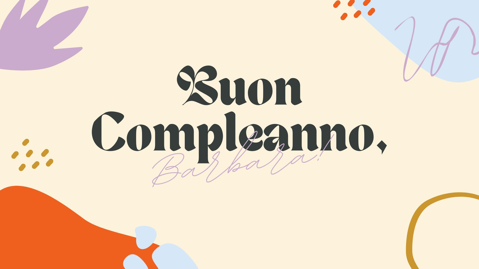 Membro del Team Compleanno Video Startup in Crema Arancione Blu Pastello Aziendale Stile Trendy