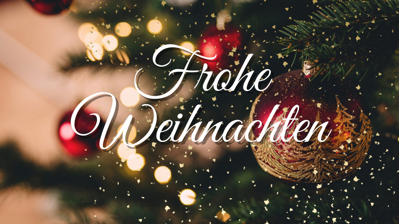Grün Festlich Weihnachten Video