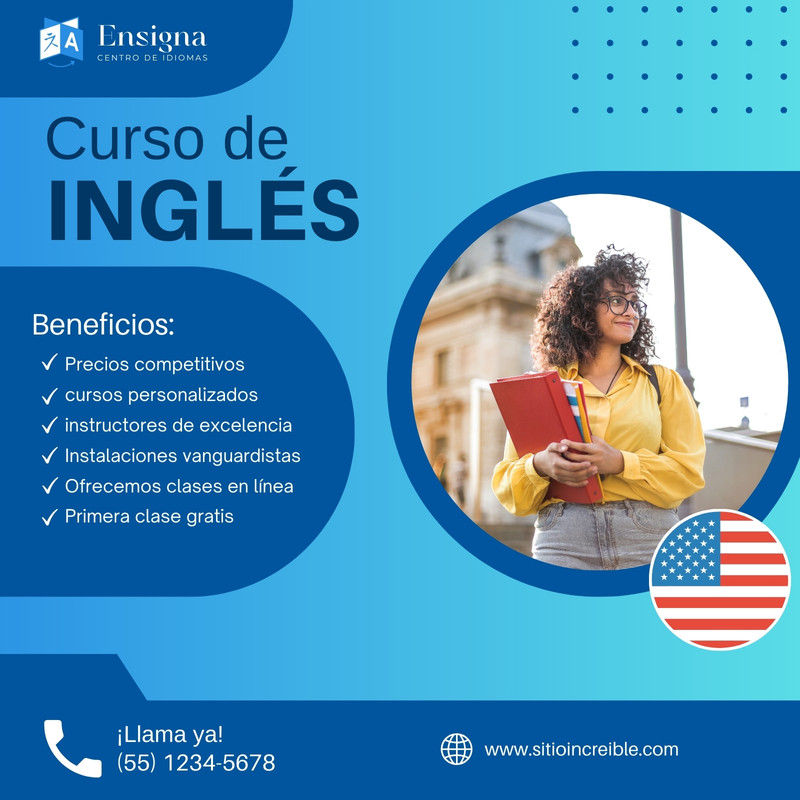 Plantillas de Ingles online gratis | Canva