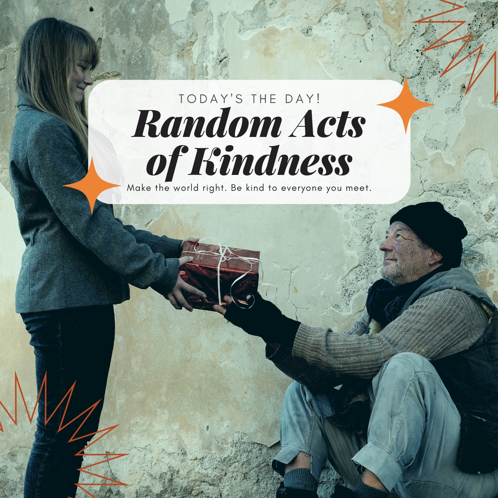 Random Acts of Kindness Day Instagram Post