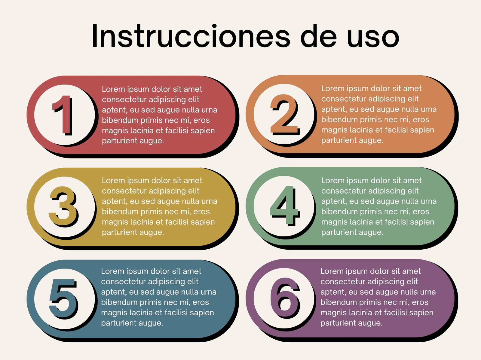 Gráfico Esquema Mapa Mental Instrucciones Paso a Paso Corporativo Profesional Moderno Minimalista  
