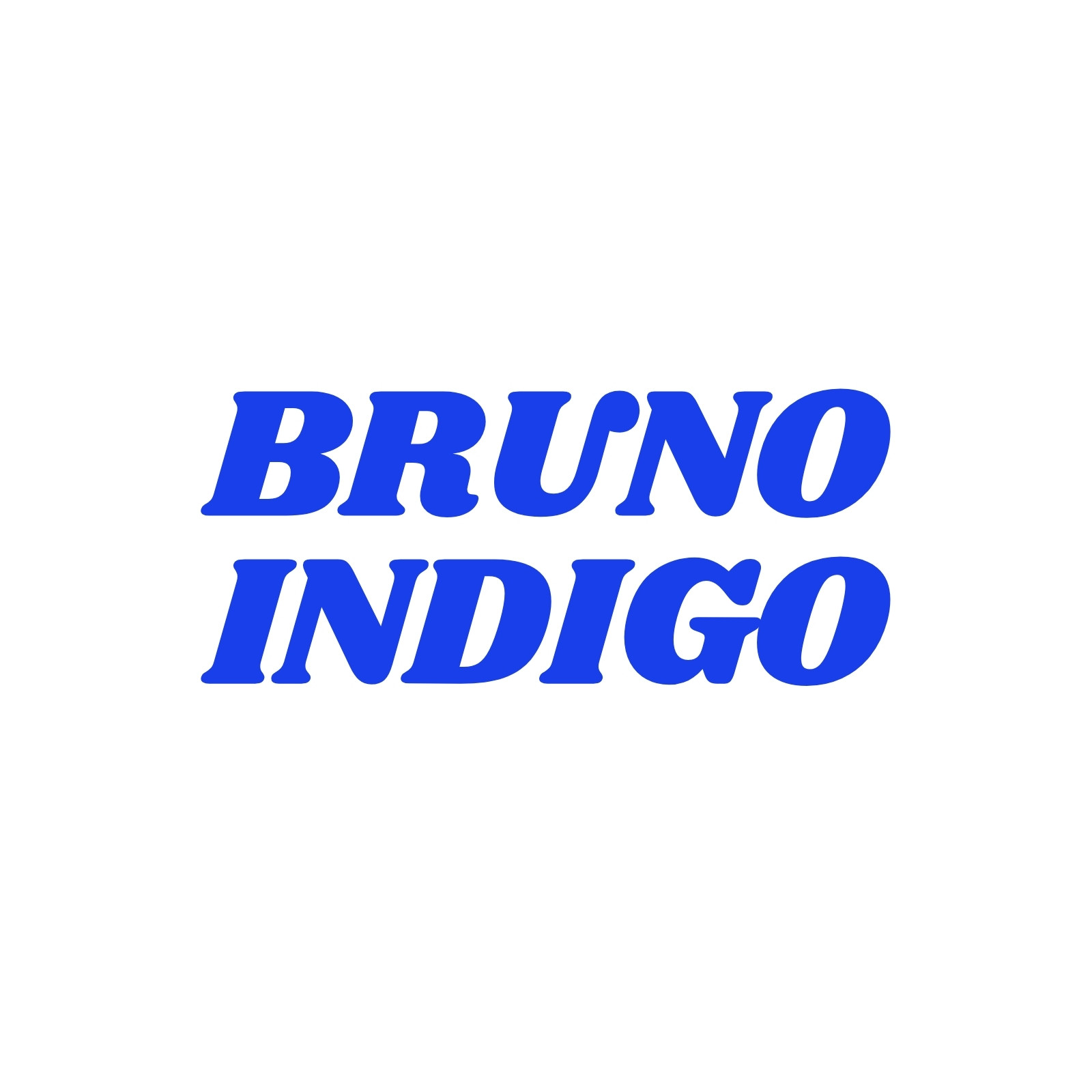 Logotipo para canal do YouTube estilo vintage retrô em azul e branco