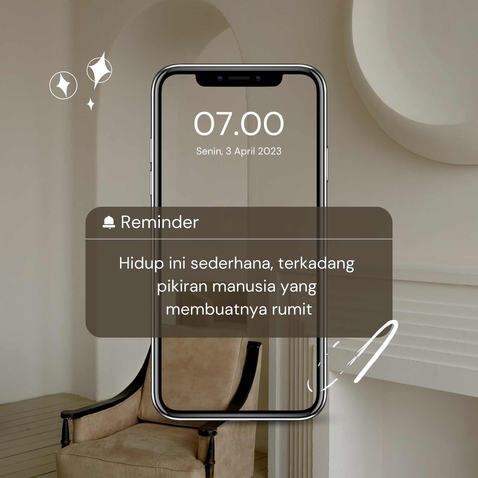Krem Modern Animasi Ucapan Motivasi Instagram Post Krem Modern Animasi Ucapan Motivasi Instagram Post