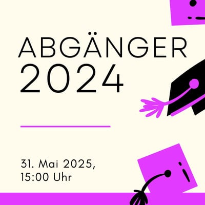 Einladung zur Abschlussfeier