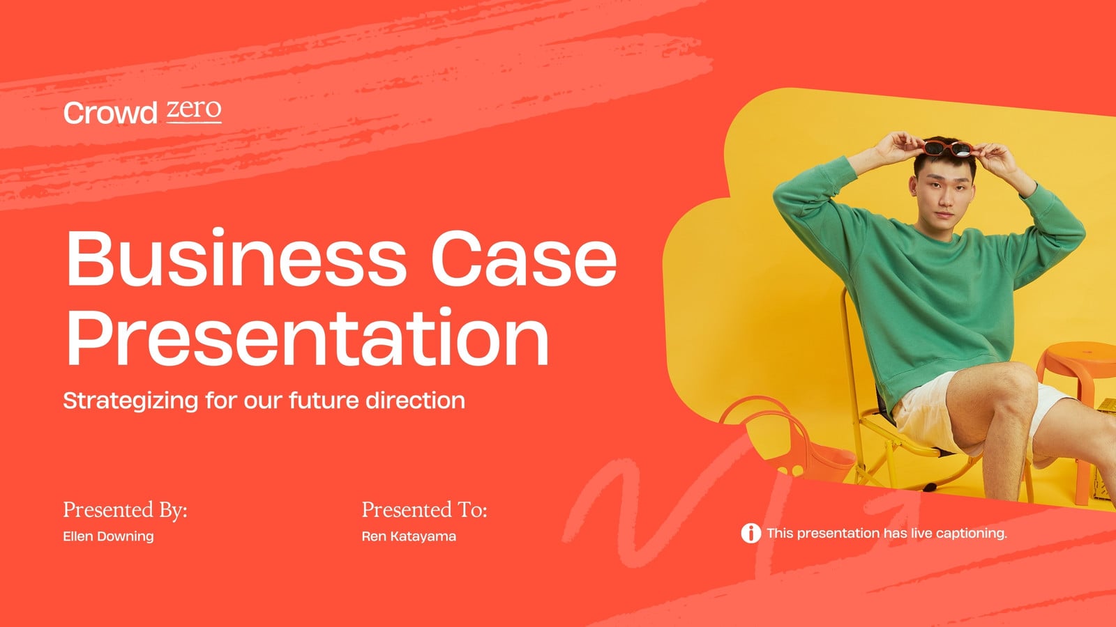 Business Case Presentation in Bright Red Cobalt Bright Green Chic Photocentric Frames Style Business Case Presentation in Bright Red Cobalt Bright Green Chic Photocentric Frames Style