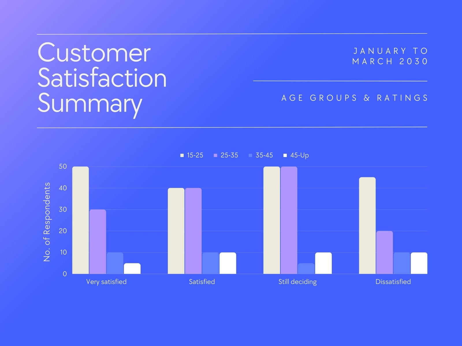 Customer Data Histogram Graph