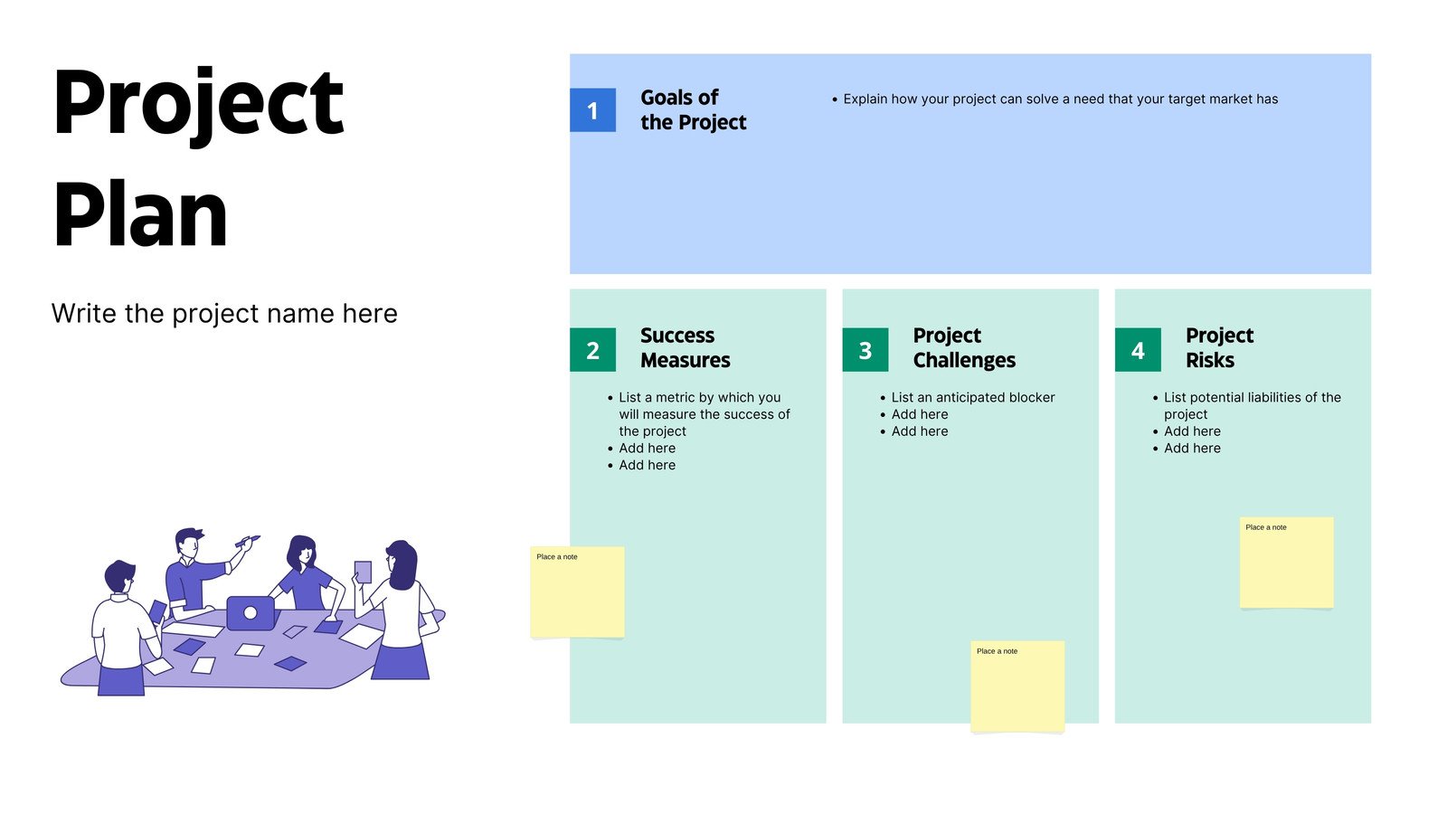 Project Plan Whiteboard 