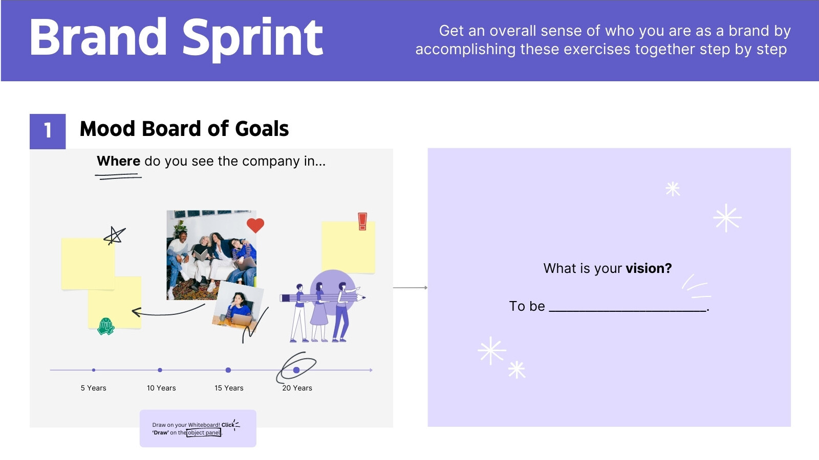 Brand Sprint Planning Whiteboard