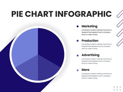 Free and customizable pie templates
