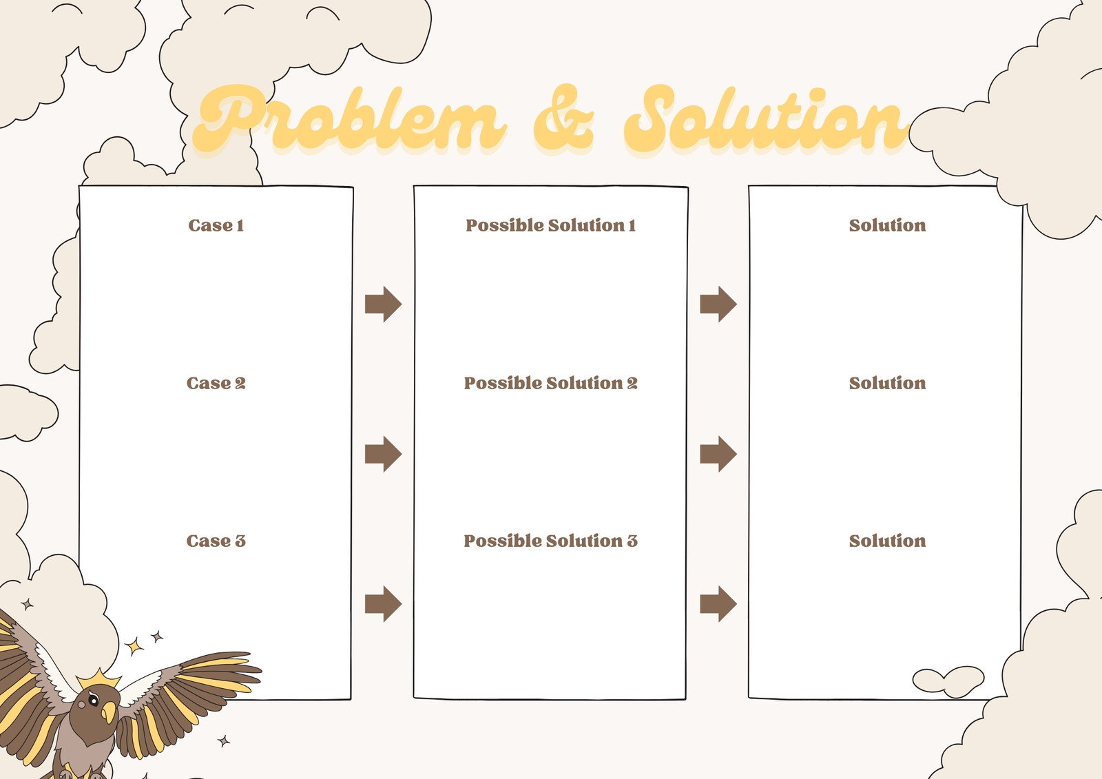 One Problem One Solution Page 9 - Free and customizable problem and solution templates | Canva