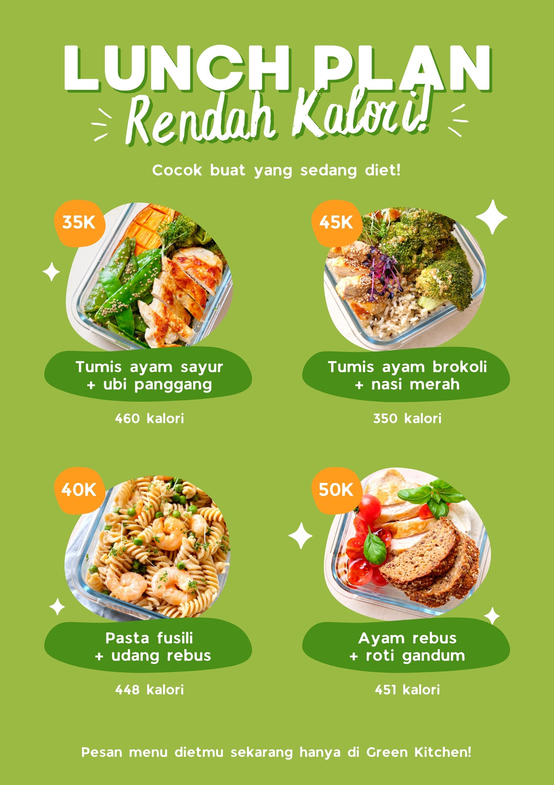 Menu Diet Ceria Hijau Menu Diet Ceria Hijau