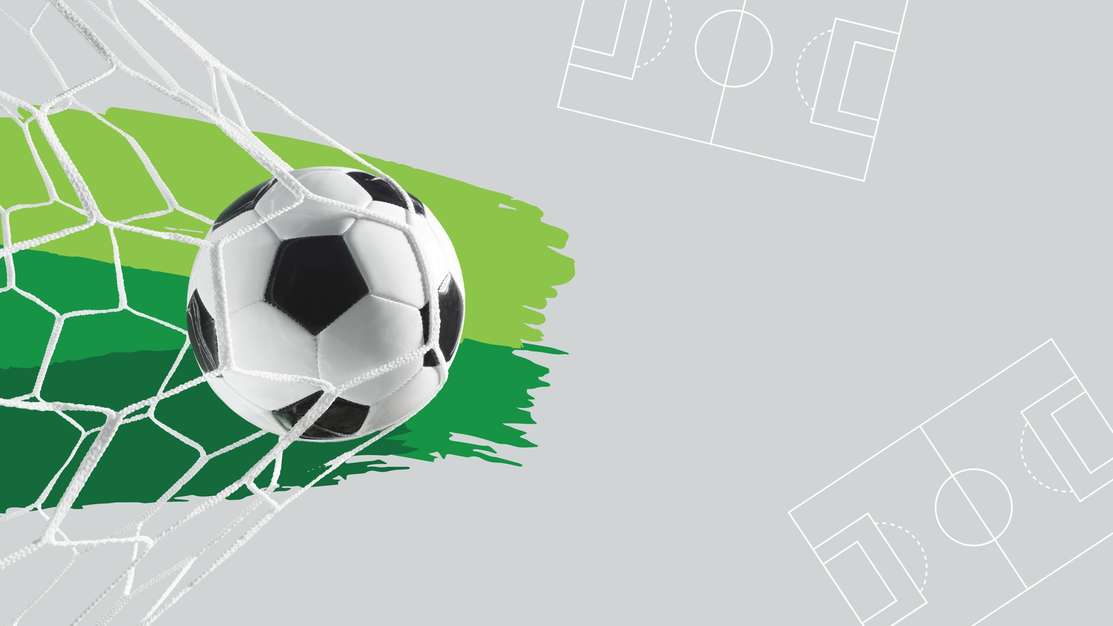 Fondo de pantalla de ordenador Partido de Fútbol Deporte Minimalista Moderno Verde Gris