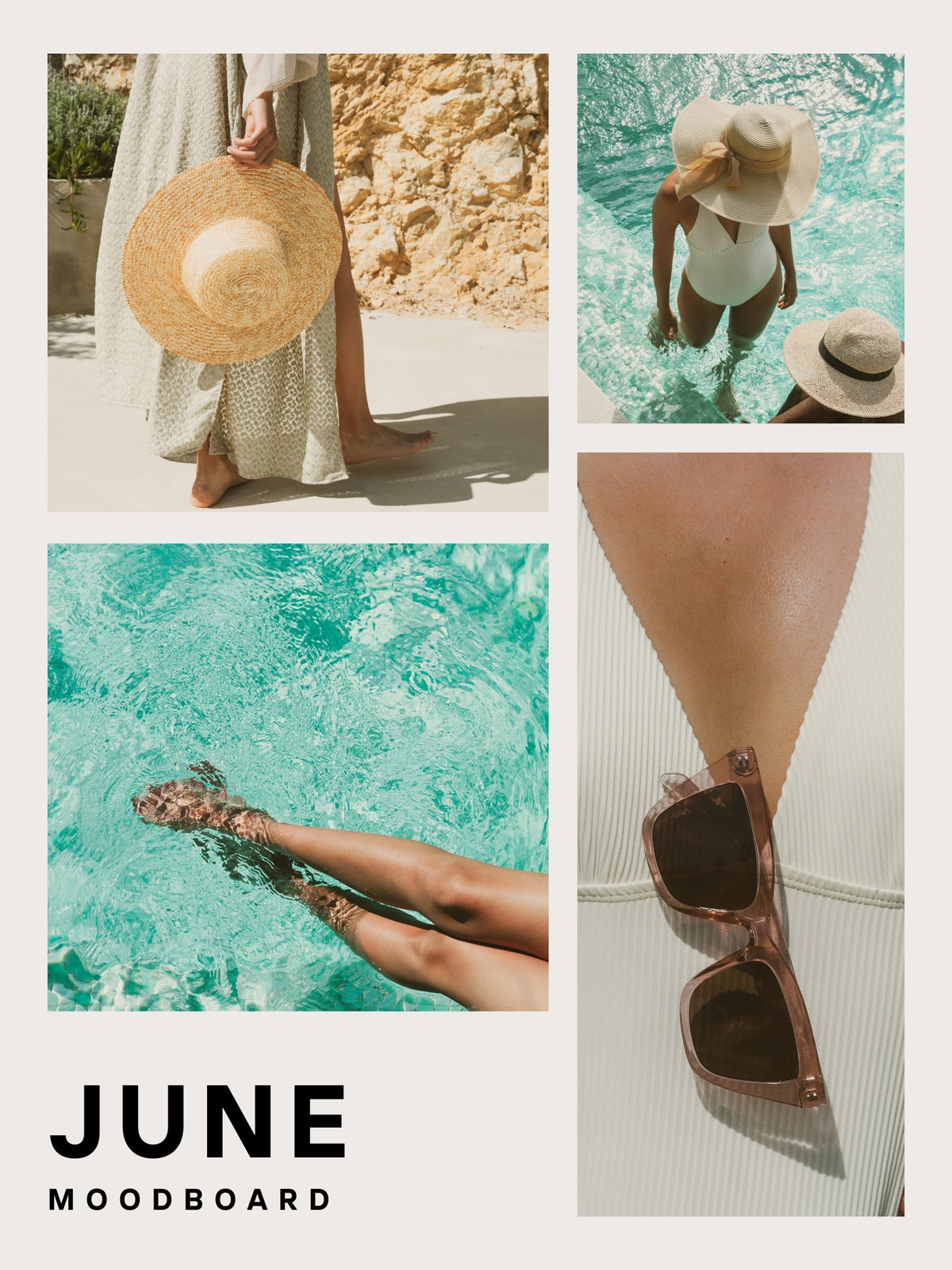 Black Beige Modern Simple Grid Moodboard Lemon8 Post