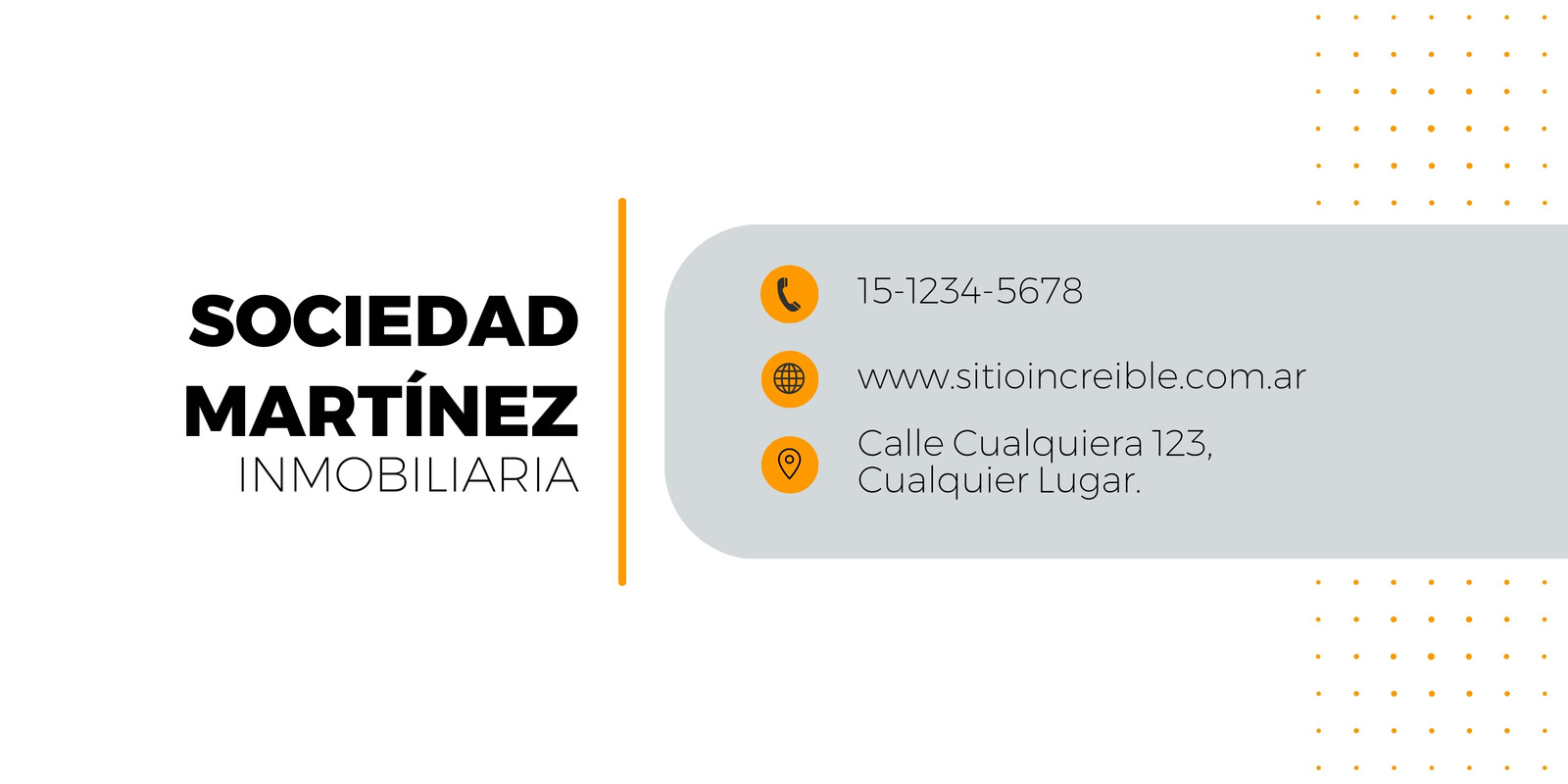 Firma de Correo Electrónico Inmobiliaria Simple Blanco Firma de Correo Electrónico Inmobiliaria Simple Blanco