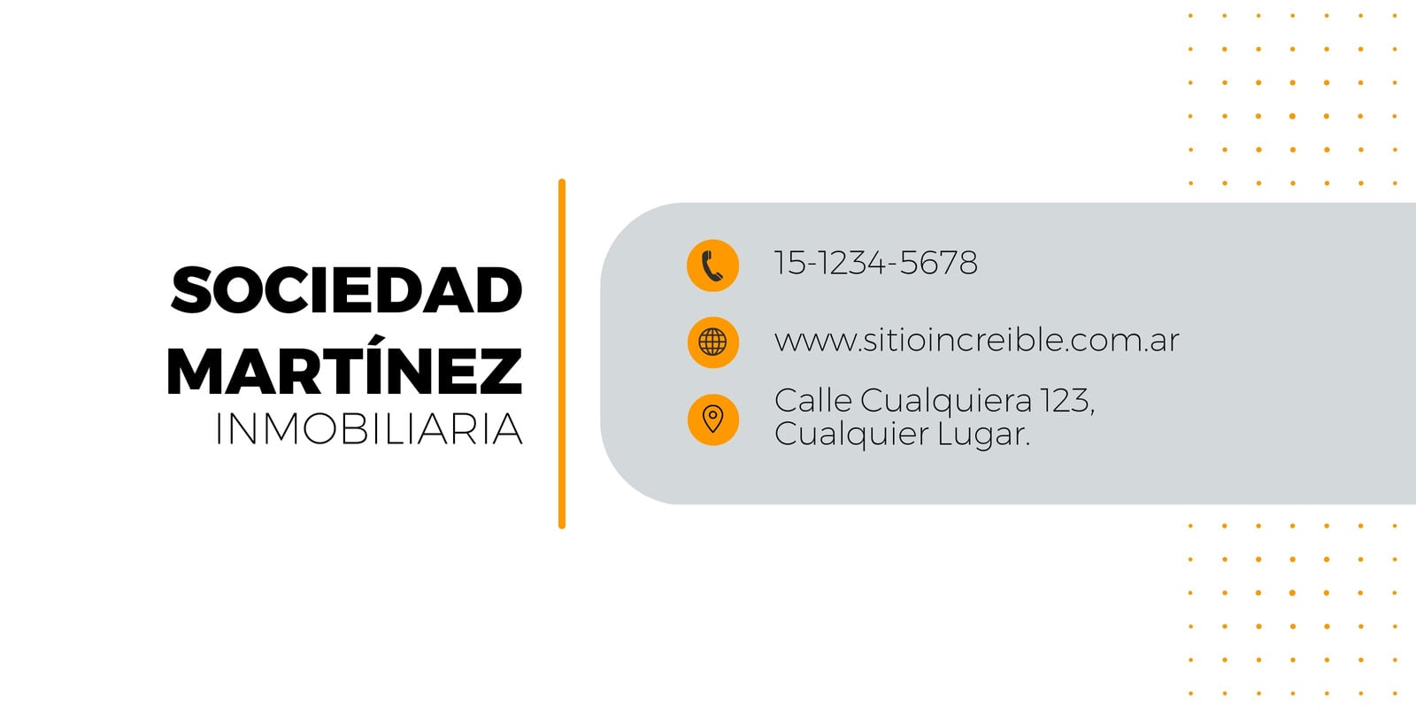 Firma de Correo Electrónico Inmobiliaria Simple Blanco Firma de Correo Electrónico Inmobiliaria Simple Blanco