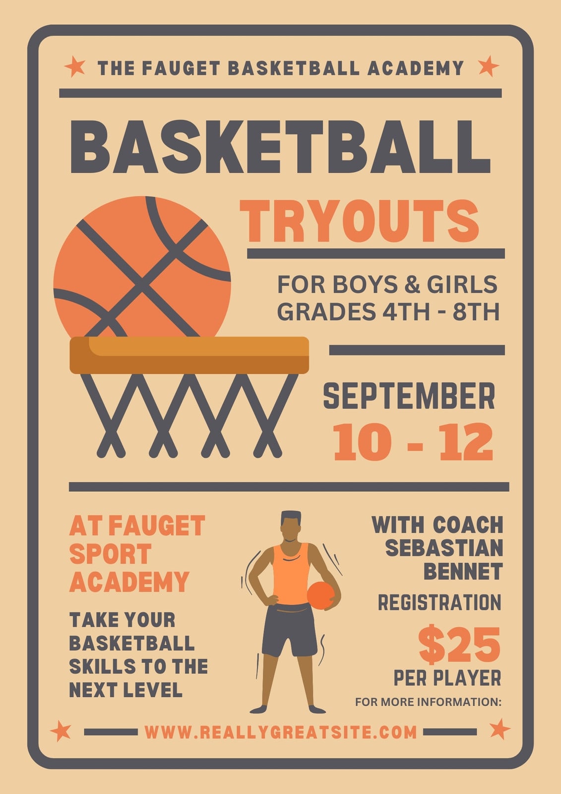 Page 2 - Free printable basketball flyer templates | Canva