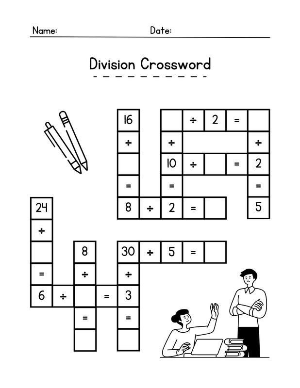 Math Crosswords - Taylor.A.Education - Canva math-crosswords-taylor-a-education-canva