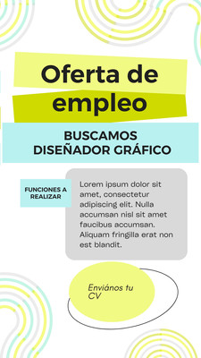 Diseño Grafico azul y verde - Celia Sánchez | Umbrella Agency - Canva