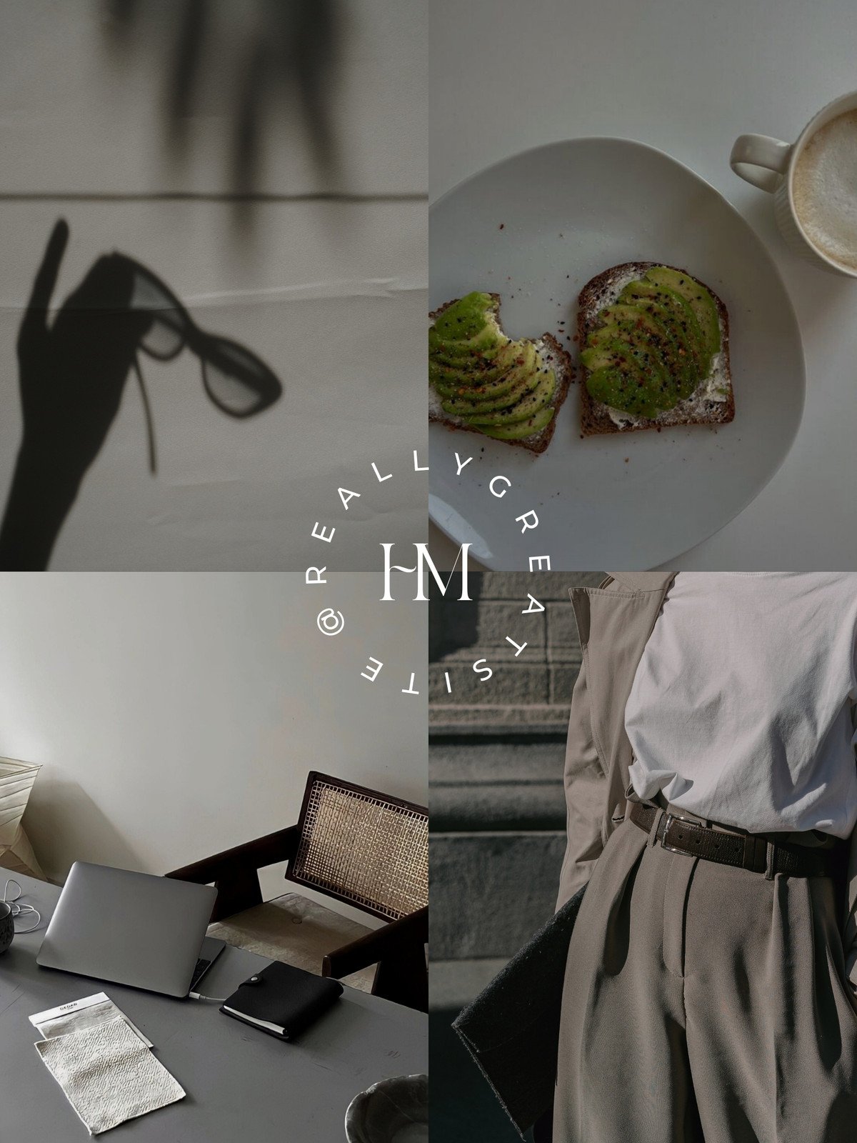 Grey Dark Aesthetic Modern Fashion Lifestyle Collage Lemon8 Post